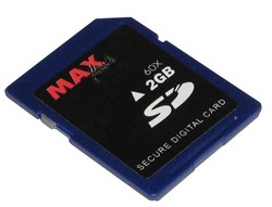 MaxFlash 2Gb Secure Digital (SD) 2 Gb 60x