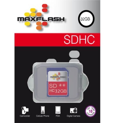 SD 32 GB - MaxFlash Secure Digital SDHC 32GB CL4