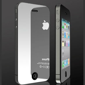 iSecure pellicola protettiva effetto specchio iPhone 4 (3x)
