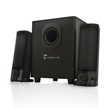 Techmade TM-V2209U Multimedia Speaker Set Transformer 2.1 Black