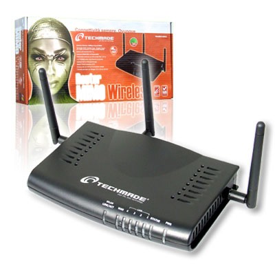 Techmade Router Wireless con 3 antenne WR514WD3