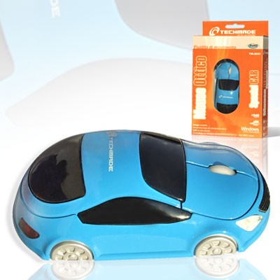 Mouse ottico a forma di auto