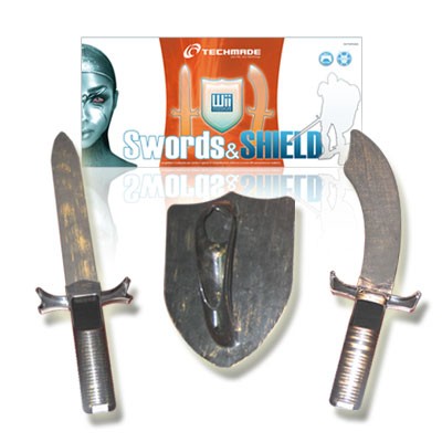 Swords & Shield Kit per Nintendo Wii
