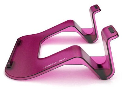 Supporto per notebook viola