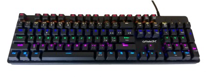 Tastiera Gammec VEGA1 Meccanica rows switch BLU