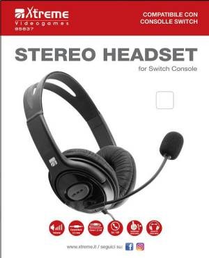 Xtreme Switch Stereo Headset + Mic.