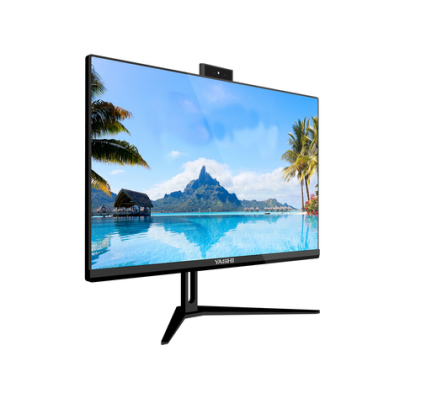Yashi Monitor 24" Led Ips 16:9 Fhd, 300 Cdm 1Ms, Webcam, Vga/Dvi/Dp/Hdmi, Multimediale