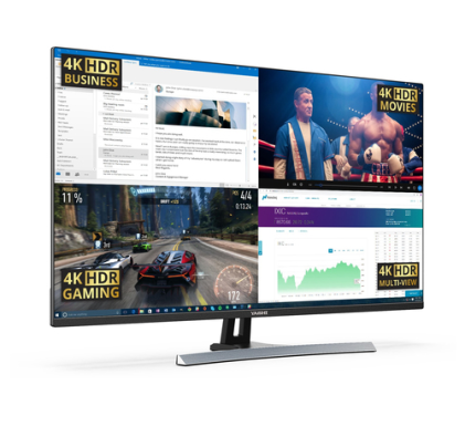 Yashi Monitor 40" Led 4K Uhd 16:9 1Ms 350 Cdm, Hdmi/Dp, Usb-C