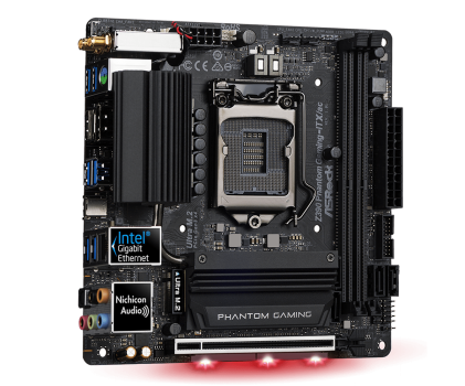 MB 1151-v2 ASROCK Z390 PHANTOM GAMING ITX/AC