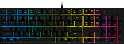 Cooler Master Tastiera Gaming Usb Masterkeys Lite L Rgb - RICONDIZIONATO
