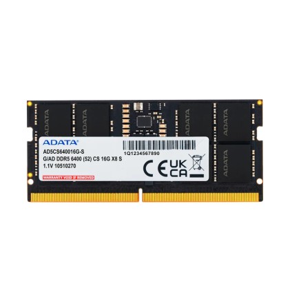 Adata Ram Cso-Dimm 16Gb Ddr5 6400Mhz 1.1V