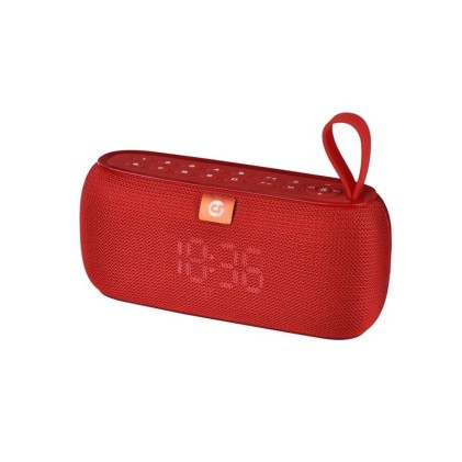 Coolsound Orologio Altoparlante Bluetooth 10W - Funzione Orologio - Autonomia fino a 4h - USB, MicroSD - Vivavoce - Impermeabilit&agrave; IPX4