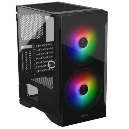 Gamdias Case Apollo E2 Elite Tg Argb Mid Tower 2*200Mm + 1*120Mm Argb Fan
