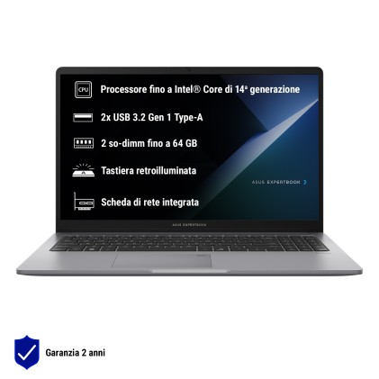 Asus Nb 15,6" Expertbook B1 I7-13620H 16Gb 1T Ssd Win 11 Pro