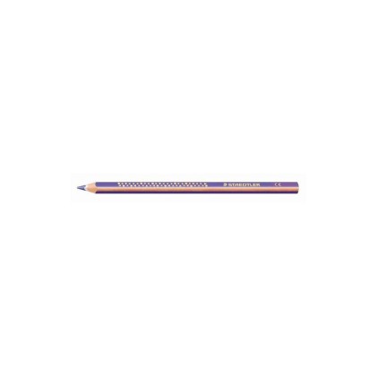 Staedtler Jumbo Noris 128 matita colorata triangolare - mina 4 mm - resistenza alla rottura - design ergonomico - colore viola