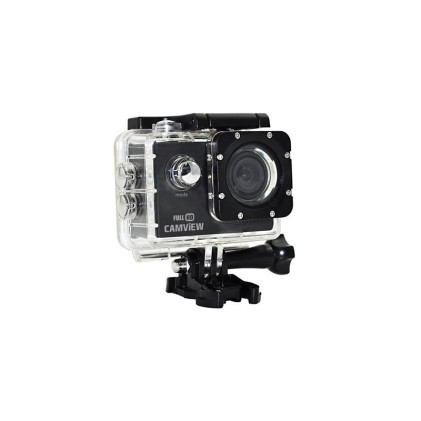 Fotocamera sportiva Camview Full HD 1080P 12MP - Angolo 140&deg; - subacquea 30m con custodia - Schermo LCD da 2"
