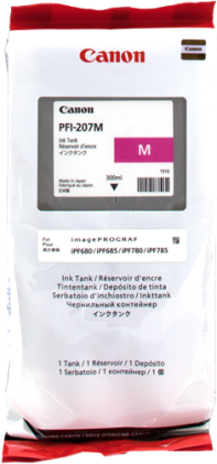 Canon Cartuccia d'inchiostro magenta PFI-207m 8791B001 300ml