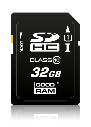 Scheda SD 32GB SDHC Goodram - blister retail