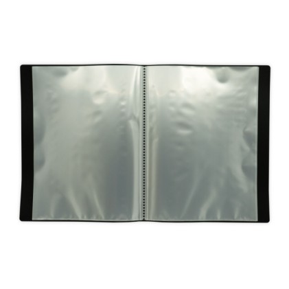 Cartella MKtape con 60 tasche porta documenti - Formato A4 - Colore nero