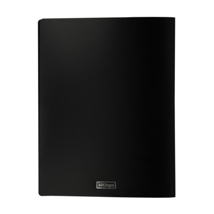 Cartella MKtape con 20 tasche porta documenti - Formato A4 - Colore nero