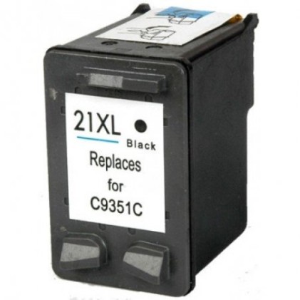 Compatibile HP 21XL cartuccia nero rigenerata - sostituisce  C9351AE/C9351CE