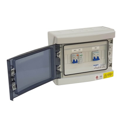 CHINT Quadro AC monofase 1PN C32 A300 + SPD + PG + ENTRA/ESCI