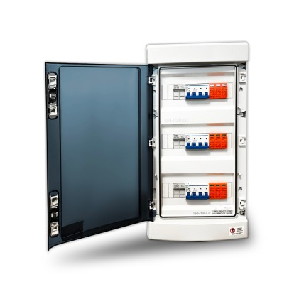 CHINT Quadro DC 3 stringhe 3 MPPT 1000Vdc con magnetotermico