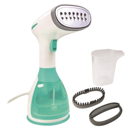 Spazzola a Vapore Verticale per Vestiti Jocca - Sistema Antigoccia - 2 Accessori Rimovibili - Riscaldamento Rapido in 45 sec - Tanica 280ml