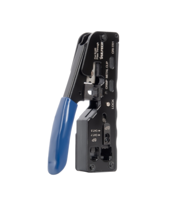 Vultech Crimpatrice, Adatta A Connettori Passanti Con Spella Fili