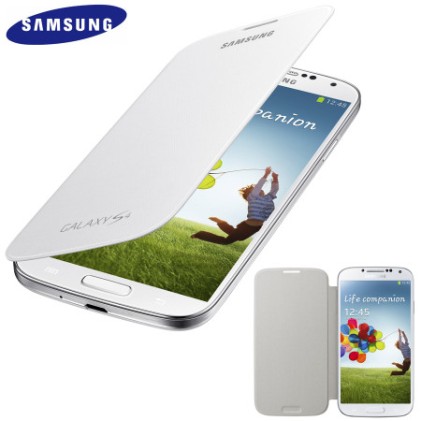 Cover flip originale per Samsung Galaxy S4 - EF-FI950BWEGWW - Bianco