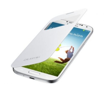 Case Samsung S-View per S4 EF-C1950BWE Bianco