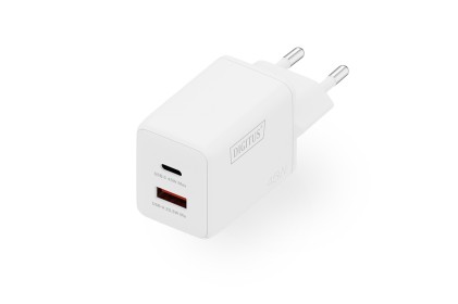 Caricatore Usb Gan 45W, 1X Usb-C, 1X Usb-A