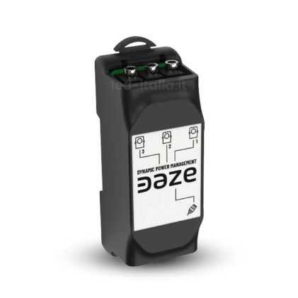 DazeBox Dynamic Power Manager su Barra DIN per Modulazione Potenza di Ricarica Wall Box Trifase