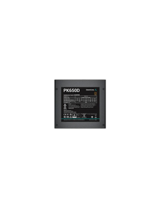 Alimentatore DeepCool PK650D – 650W , cablato, Basso Rumore, Certificazione 80 PLUS Bronze