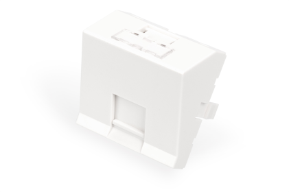 Pannello Frontale, 1 Porta, 45 X 45 Mm, Angolato, Per Telaio Dn-93802-5-Sh