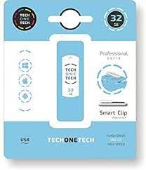 TechOneTech Pro Smart Clip Memoria USB 2.0 32GB (Pendrive)