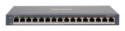 Switch Hikvision Gigabit Case Metallico Poe - Soho 8 Gigabit Poe Ports, 8 Gigabit Rj45, 802.3Af/At,