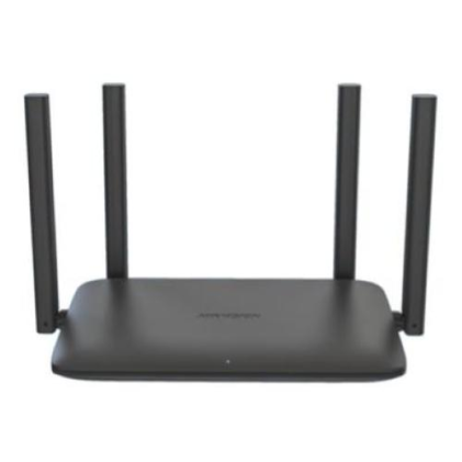 Hikvision Router Wifi 6 5Ghz 1201Mbps + 2.4Ghz 300Mbps 3X1000Mbps Lan Port 1X1000Mbps Wan Port