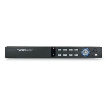 DVR 16 Canali Ibrido Analogico AHD Vultech CM-1080AHD16 HDMI P2P CLOUD 2 Slot HD RS485 Allarme 1080p