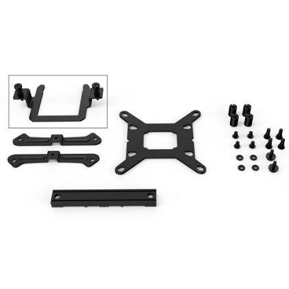 Be Quiet! Bracket Intel Lga 1700 Mounting Kit Pure Rock 2 (Silver), Pure Rock  Shadow Rocks