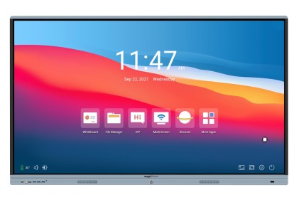 Machpower Display Touch Interattivo 65" 16:9 4K Uhd, 20 Tocchi, 4Gb / 32 Gb, Vga/Hdmi, Lan/Wifi, Usb-C, Staffa Inclusa,  Android 11  Educational