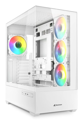 PC assemblato GAMING White Nova S AMD Ryzen 5 9600X, 9070XT, 32GB DDR5, 2TB SSD NVME