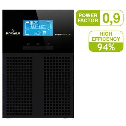 TECNOWARE UPS EVO DSP PLUS 1.200 ON LINE IN VERSIONE DESK