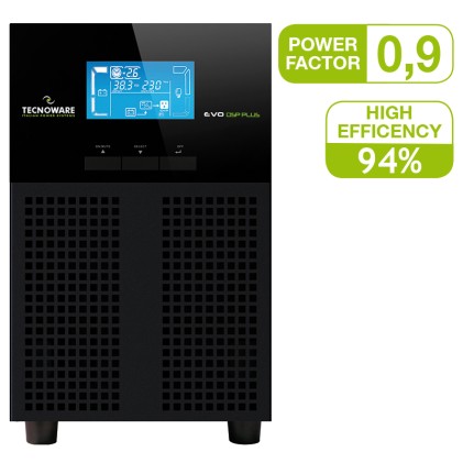 TECNOWARE UPS EVO DSP PLUS 2.400 ON LINE IN VERSIONE DESK