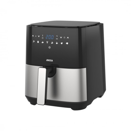 Friggitrice Jocca Senza Olio 5L 1450W - Touch Screen - 8 Programmi - Regolazione Temperatura