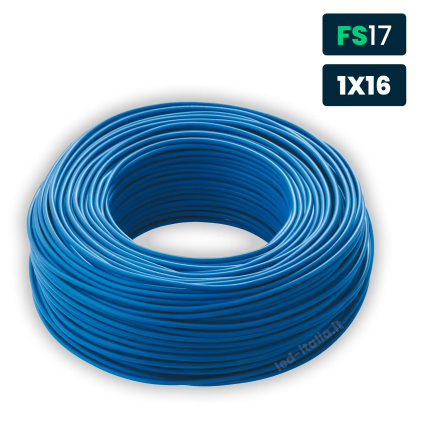 Cavo Unipolare Fs17 450/750V 16MmІ Blu