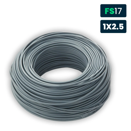 Cavo Unipolare Fs17 450/750V 2,50MmІ Grigio