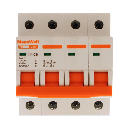 Sezionatore Meanwell 4P 4M 63A Ac 400V Ip20 Iec60947