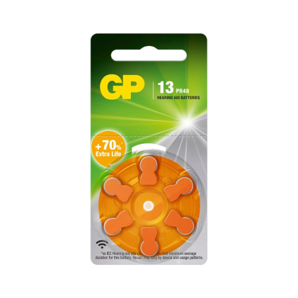 Batteria Acustica 1,45V Za13 / Pr48 (Blister 6 Pezzi)