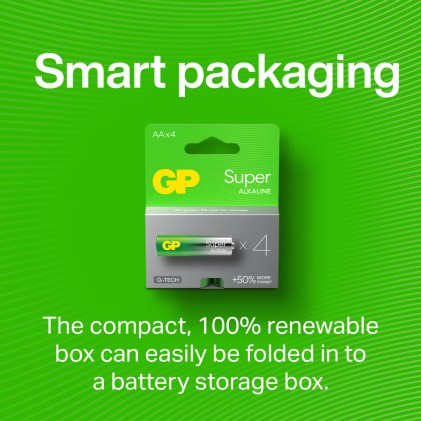 GP Battery Batteria Super Alcalina 1,5V Mezza Torcia C / 14A-U2 / LR14 (Confezione 2 Pezzi)